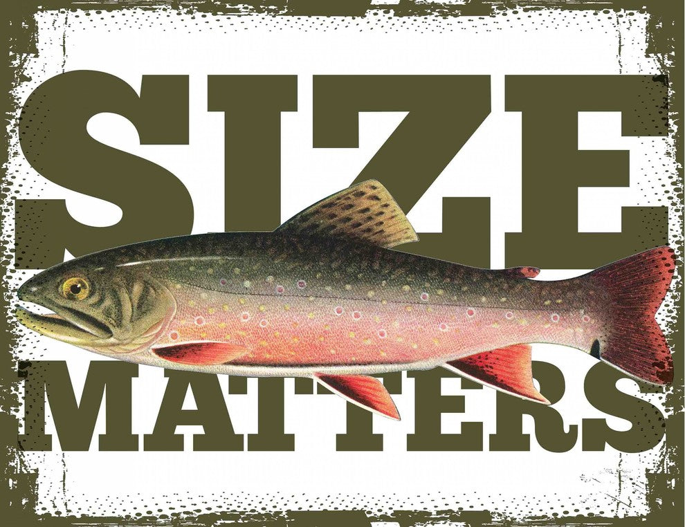 "Size Matters" Painting Print on Canvas by Saturday Evening Post