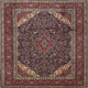 Ahgly Company Indoor Square Traditional Area Rugs, 5' Square