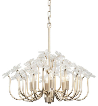 Wildflower 6-Lt Chandelier - Gold Dust/Artifact