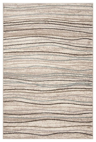 Safavieh Amsterdam Ams111A Striped Rug, Cream/Beige, 3'0"x5'0"