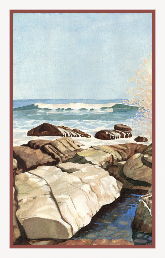 "Sea Spray I" Wall Art, 33"x21"