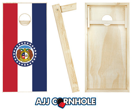 Missouri Flag Cornhole Set