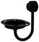 Venus Toothbrush Holder With Dotted Accents, Matte Black