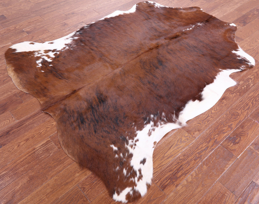 Natural Cowhide Rug 6' 9" X 5' 9" C1565