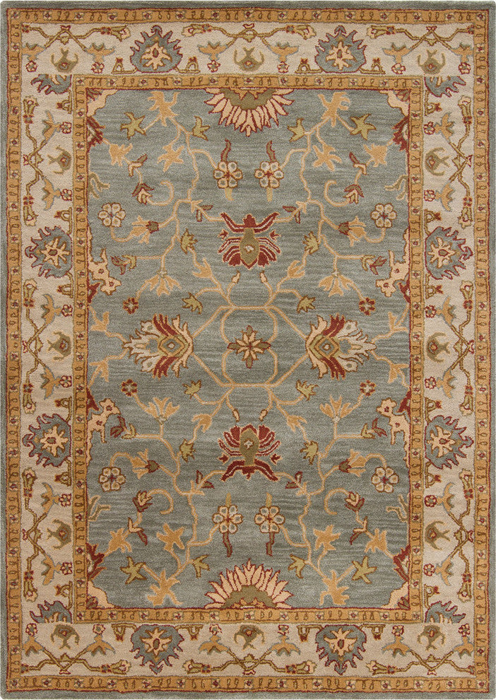 Bajrang Traditional Area Rug, 5'x7'