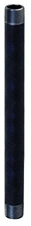 60" Long Pre-Cut Black Steel Pipe With 1/4" Nominal Size Diameter