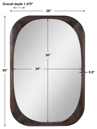 Uttermost Sheldon Mid-Century Mirror