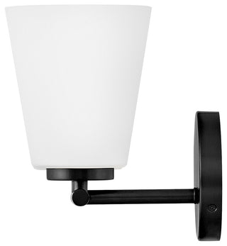 Lark Bri Medium Three Light Vanity, Black
