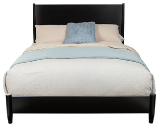 Flynn Queen Platform Bed, Black