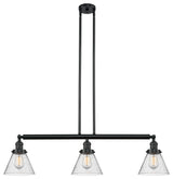 Innovations Lighting 213-Bk-G44-Led 3 Light Dimmable Led Island Light