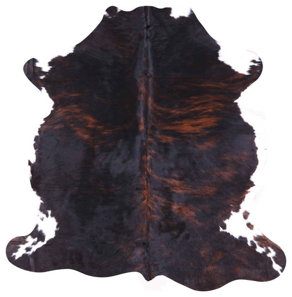 Organic Natural Hair-On Cowhide Area Rug 6' 8" X 6' 6" C1708