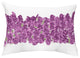 Flower Bell Bunch 14"x20" Pink Decorative Floral Outdoor Throw Pillow , Purple