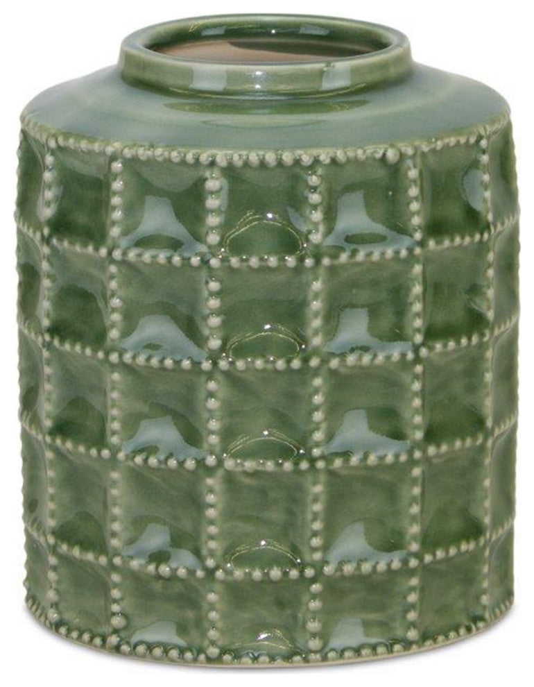 Vase 5.5"Dx6.75"H Terra Cotta
