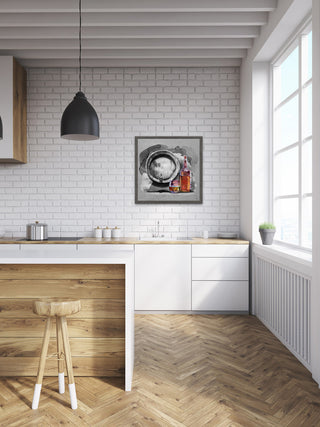 "Pick the Right One" Framed Painting Print, 32"x32"