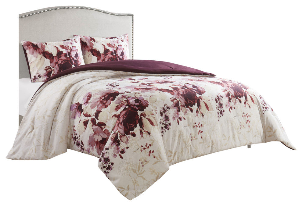 Annabella 3-Piece Comforter Set, Queen