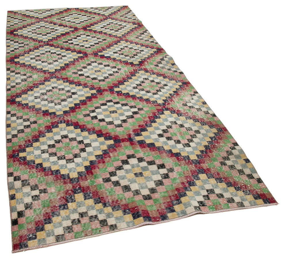 Rug N Carpet - Handwoven Oriental 4' 6'' x 10' 0'' One-of-a-Kind Vintage Rug