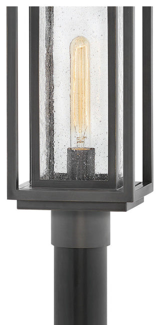 Hinkley Republic Medium Post Top Or Pier Mount Lantern, Oil Rubbed Bronze