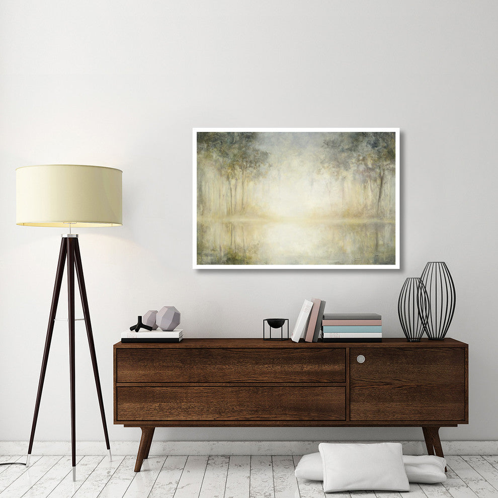 "Morning Mist" Digital Paper Print by Julia Purinton, 50"x34"