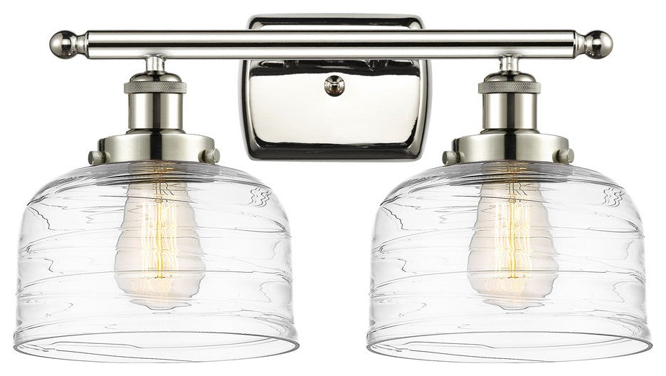 Innovations 916-2W-PN-G713-LED 2-Light Bath Vanity Light, Polished Nickel