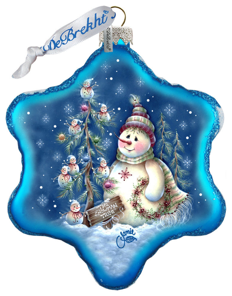 Old Fashion Christmas Glass Ornament