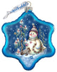 Old Fashion Christmas Glass Ornament