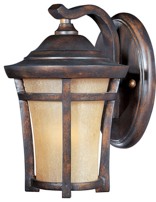 Maxim 40162 Balboa 9" 1 Light Wall Sconce - Copper Oxide / Golden Frost Glass