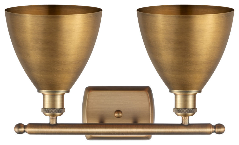 Ballston Dome Bath Vanity Light, Brushed Brass, Brushed Brass
