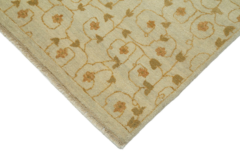 Rug N Carpet - Hand-Knotted Oriental 10' 1" x 13' 1" Unique Oushak Area Rug
