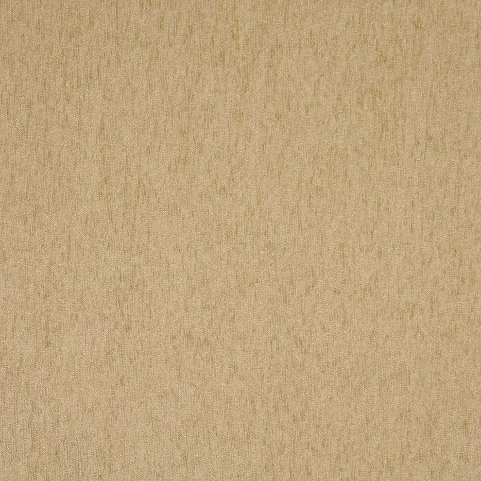 Sand Beige, Solid Chenille Upholstery Fabric By The Yard