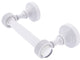 Pacific Grove 2-Post Toilet Paper Holder with Groovy Accents, Matte White