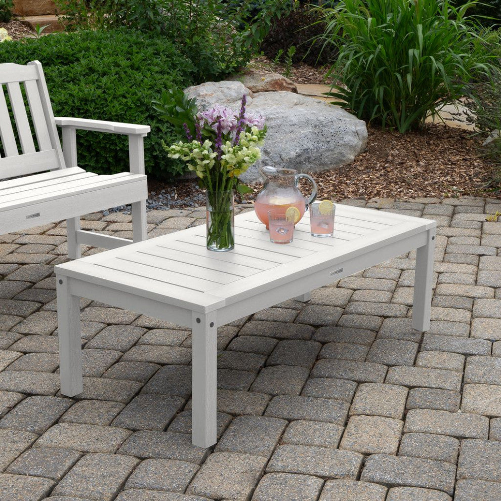 Adirondack Coffee Table, White