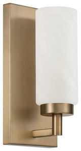 Capital Lighting 651711 Alyssa 11" Tall Bathroom Sconce - Aged Brass