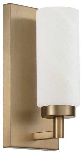 Capital Lighting 651711 Alyssa 11" Tall Bathroom Sconce - Aged Brass