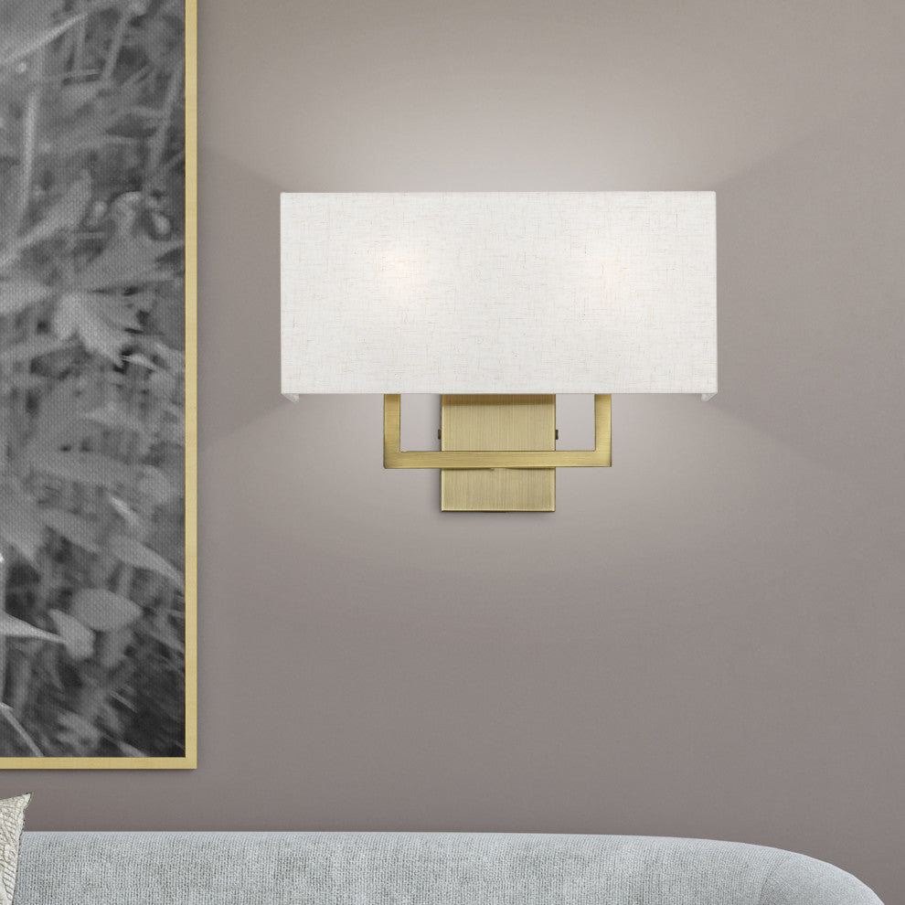 Pierson 2 Light Antique Brass ADA Sconce
