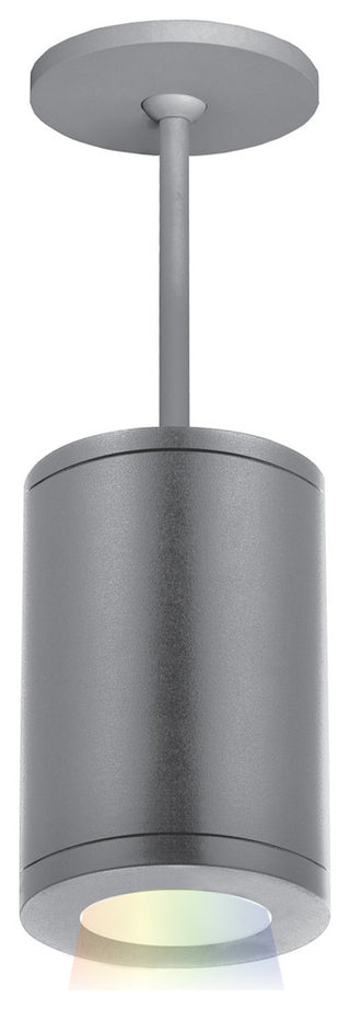 Tube Architectural 5" LED Color Changing Pendant Spot Beam, Graphite