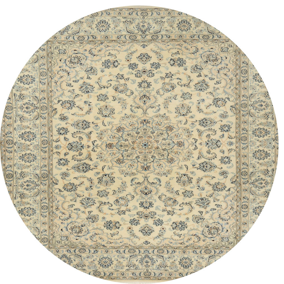 Ahgly Company Indoor Round Traditional Area Rugs, 3' Round