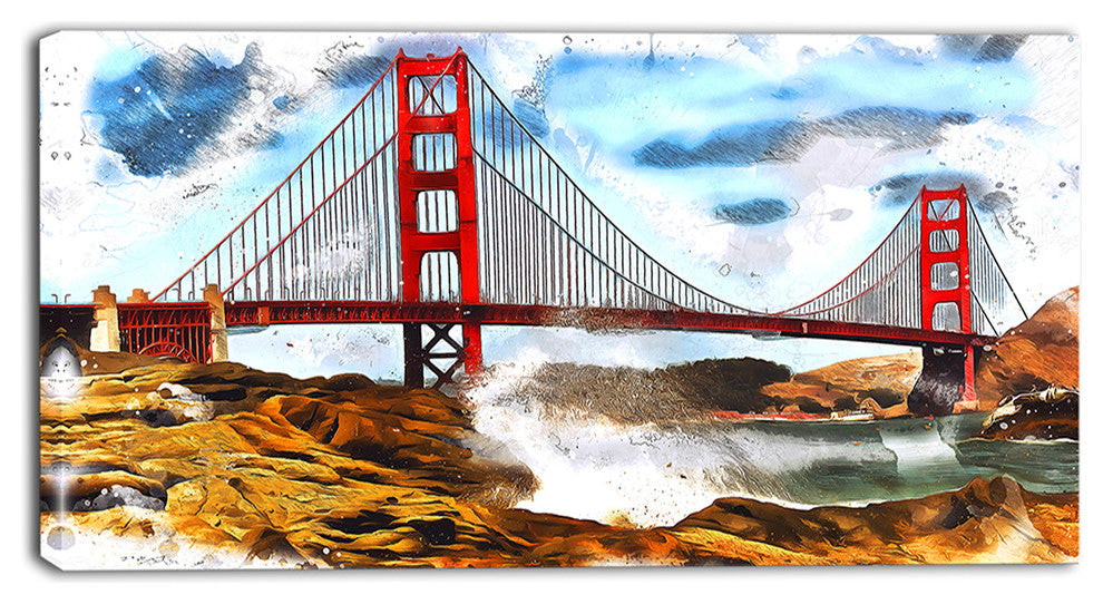 "San Francisco" Canvas Painting