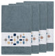 Khloe 4 Piece Embellished Bath Towel Set