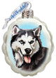 Siberian Husky Ornament