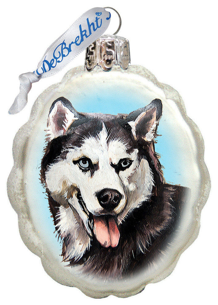 Siberian Husky Ornament