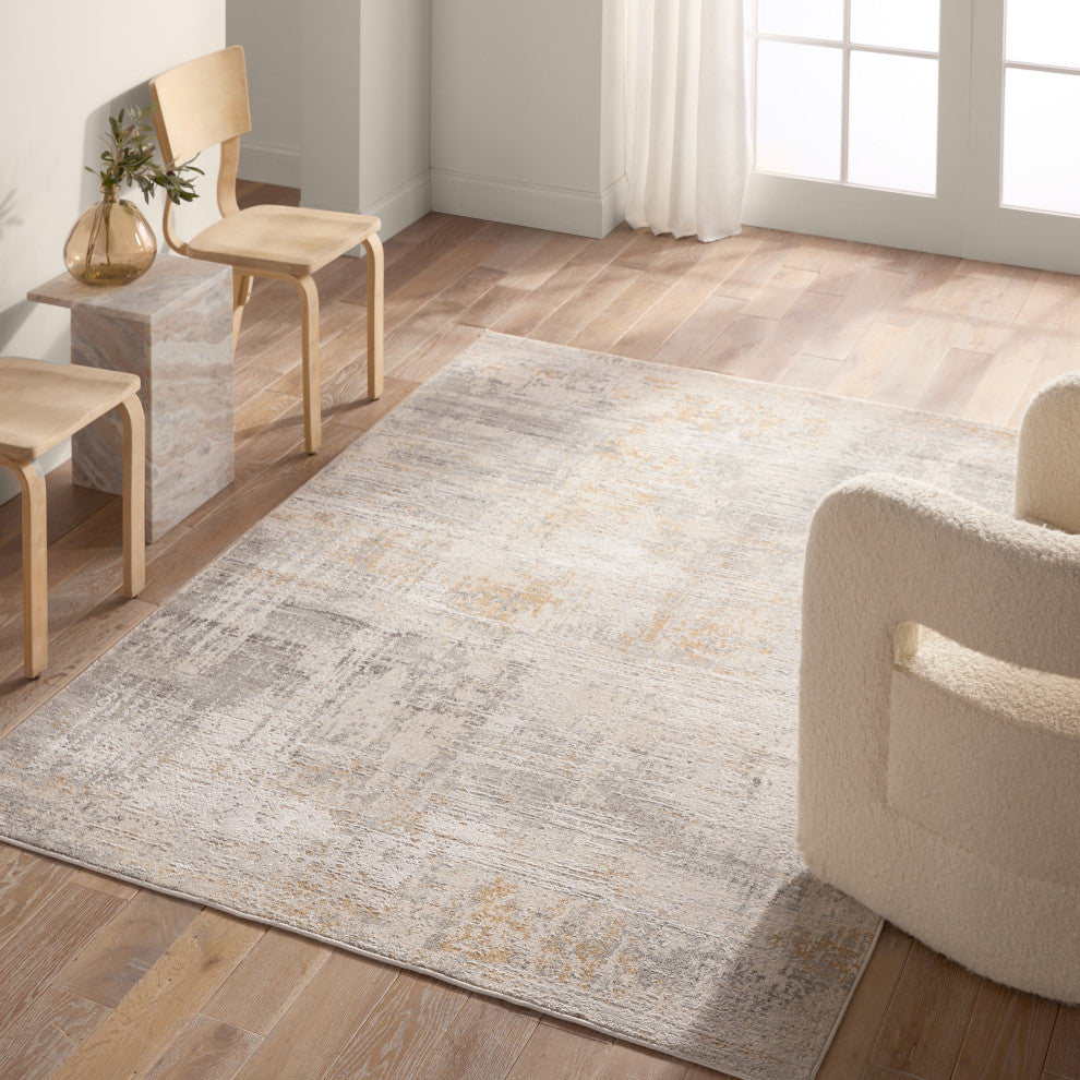 Jaipur Living Alister Abstract Cream/Gray Area Rug 8'X10'