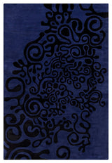 Allie Abstract Contemporary Area Rug, 5'x7'6"
