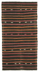 Rug N Carpet - Handmade Oriental 5' 5'' x 10' 3'' Vintage Goat Hair Kilim Rug