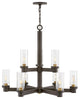 Hinkley Midtown Chandelier Large Two Tier, Oil Rubbed Bronze