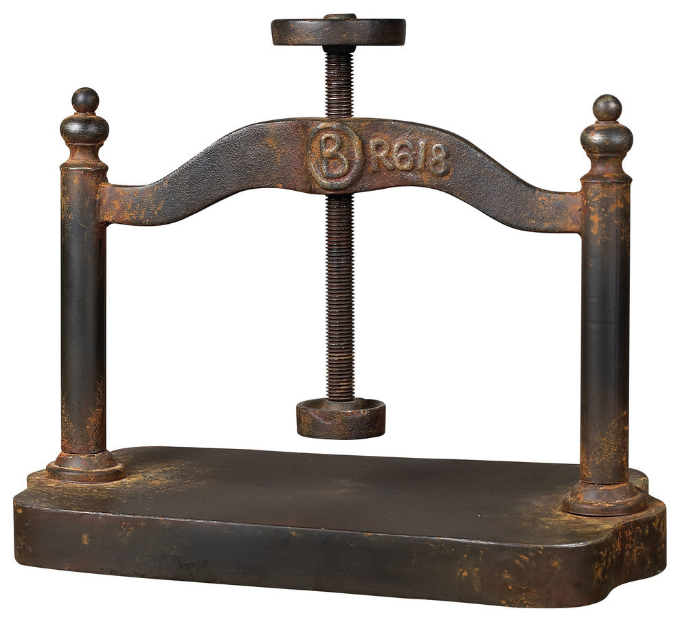 Cast Iron Book Press