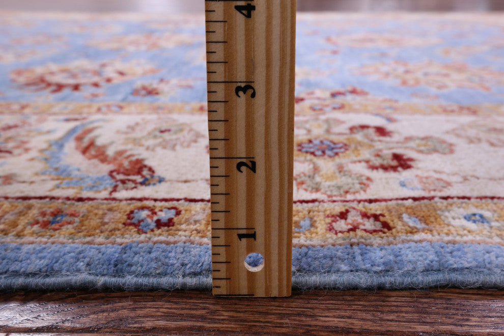 4' 10" X 6' 8" Persian Tabriz Handmade Wool Rug Q11203