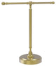 Vanity Top 2 Arm Guest Towel Holder, Satin Brass