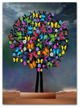 Mark Ashkenazi 'Tree New' Canvas Art, 47"x35"