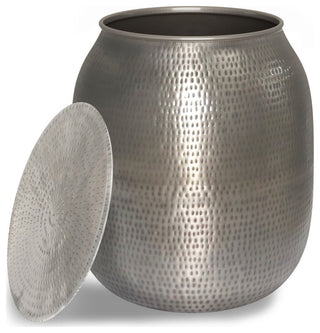 Griffen Metal Storage Accent Table