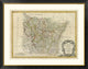 "Lorraine, Alsace, 1786" Framed Digital Print by Rigobert Bonne, 46x36"